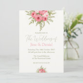 Invitation Rêve Fuchsia (Debout devant)