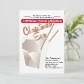 Invitation Réveillon de Noël alternatif (Debout devant)