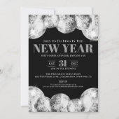 Invitation Réveillon du Nouvel An (Devant)