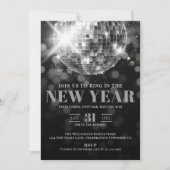 Invitation Réveillon du Nouvel An (Devant)