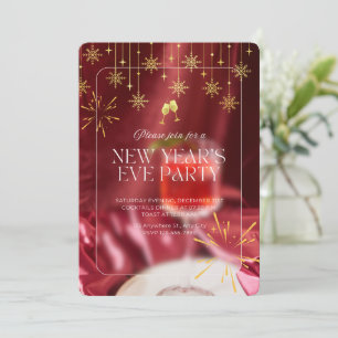 Invitation Réveillon du Nouvel An