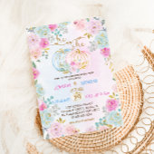 Invitation Révélation citrouille du genre