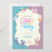 Invitation Révélation de genre (Devant)