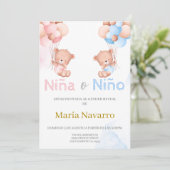 Invitation Révélation de genre (Debout devant)