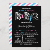 Invitation Révélation de genre (Devant / Derrière)