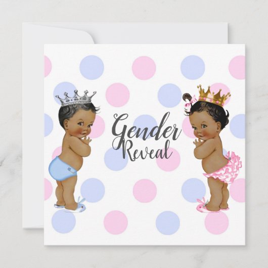 Invitation Révélation de genre (Devant)