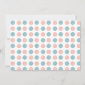 Invitation Révélation de genre (Dos)