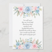 Invitation Révélation de genre entre garçons et filles (Dos)