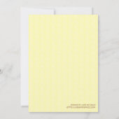 Invitation Révélation de genre pour la bande dessinée rose et (Dos)