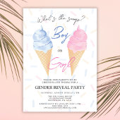 Invitation Révélation de genre pour un garçon ou une fille da