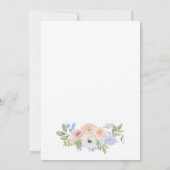 Invitation Révélation de genre Prince ou Princesse (Dos)