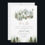 Invitation Révélation de genre sur les animaux forestiers<br><div class="desc">Révélation de genre sur les animaux forestiers</div>