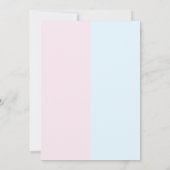 Invitation Révélation de l'automne du citrouille (Dos)