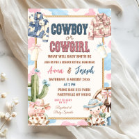 Révélation de sexe Cowboy ou Cowgirl Far West