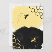 Invitation Révélation du genre des abeilles (Dos)