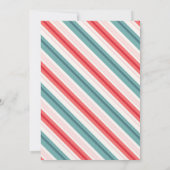 Invitation Révélation du genre des elfes de Noël (Dos)