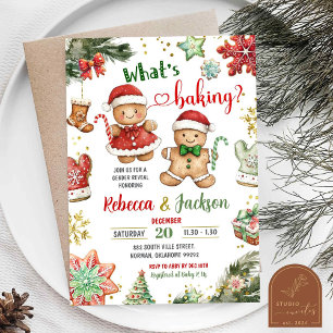Invitation Révélation du sexe de bébé avec des biscuits au gi