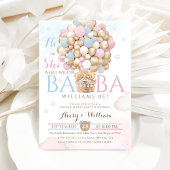 Invitation Révélation du sexe de bébé Shower Fille ou Garçon