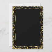 Invitation Révélation du sexe du Prince ou Princesse ethnique (Dos)