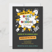 Invitation Revenir à la fête de la famille à l'école (Devant)