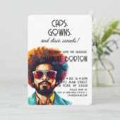 Invitation Revenir | Casquette Gown & Disco Sounds Grad Party (Debout devant)