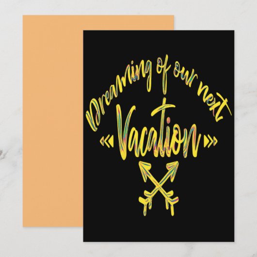 Invitation Rêver (Devant / Derrière)