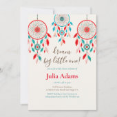 Invitation Rêver grand petit baby shower (Devant)