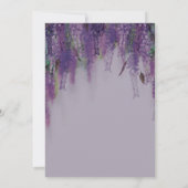 Invitation rêves de Wisteria (Dos)