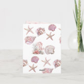 Invitation Rêves sous la mer (Dos)