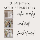 Invitation Revêtement Vellum Réel Moderne Simple 2 Mariage Ph