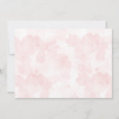 Invitation Rêvez grand petit, baby shower (Dos)