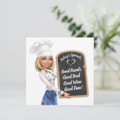 Invitation révisée pour toutes les occasions (Debout devant)