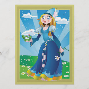 Invitation révisée Princesse et Grenouille - SRF