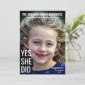 Invitation Revue de fin d'études contemporaine Couverture de  (Debout devant)