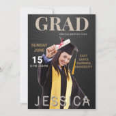 Invitation Revue de fin d'études exceptionnelle Couverture de (Devant)