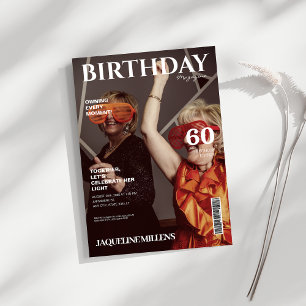 Invitation Revue de la fête du 60e anniversaire