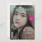 Invitation Revue moderne 18e anniversaire (Devant)