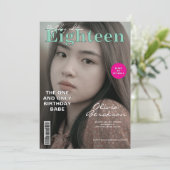 Invitation Revue moderne 18e anniversaire (Debout devant)