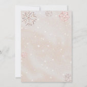 Invitation Rhinestones froids extérieurs Parties scintillant  (Dos)