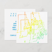 Invitation rhode island froid flou (Devant / Derrière)