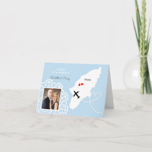 Invitation Rhodes destination Mariage grecque