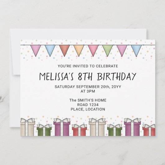 Invitation Rhodesian Ridgeback Chien coloré Pastel Anniversai (Dos)