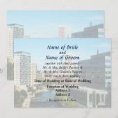 Invitation RI - Providence RI Skyline (Devant / Derrière)