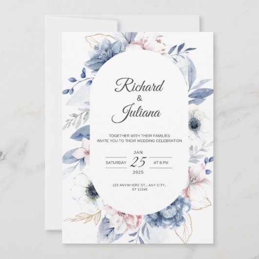 Invitation Richard & Juliana (Devant)