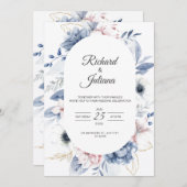 Invitation Richard & Juliana (Devant / Derrière)