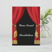 Invitation Rideau Rouge (Debout devant)