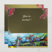 Invitation RIDERS DANS LA TEMPÊTE gemme gris (Devant / Derrière)