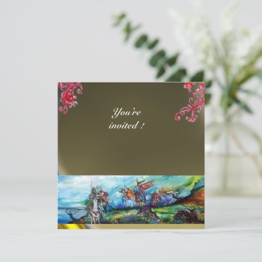 Invitation RIDERS DANS LA TEMPÊTE gemme gris (Debout devant)