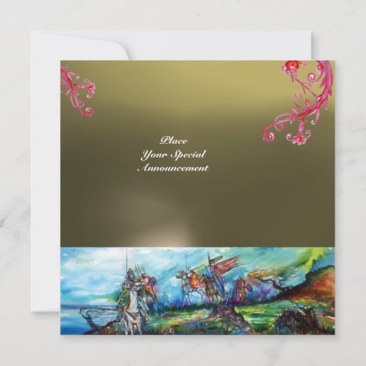 Invitation RIDERS DANS LA TEMPÊTE gemme gris (Dos)