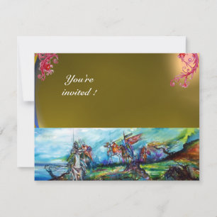 INVITATION RIDERS DANS LA TEMPÊTE JAUNE JAUNE JAUNE